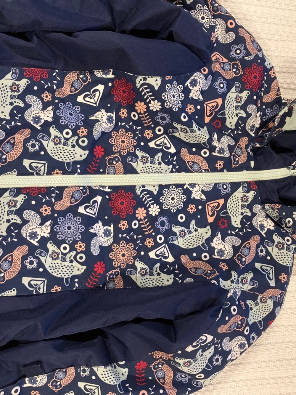 Roxy girls snowy tale ski jacket 6-7
